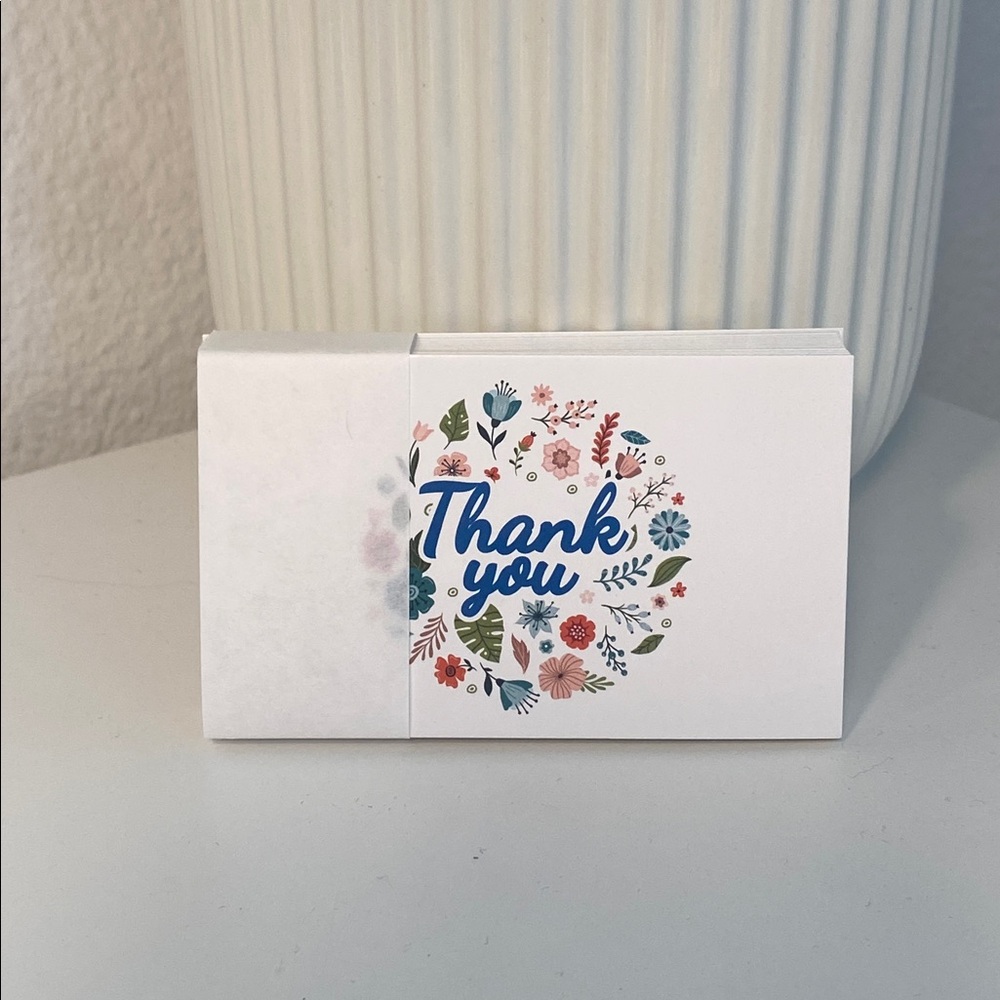 New 40 Mini “Thank You”  Cards Choice of Design